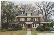416 N SIDNEY ST, a American Foursquare house, built in Kimberly, Wisconsin in 1921.