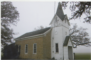 COUNTY HIGHWAY EE, north side, .5 mi. east of Co. Hwy X, a Front Gabled house of worship, built in Albany, Wisconsin in .
