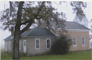 COUNTY HIGHWAY EE, north side, .5 mi. east of Co. Hwy X, a Front Gabled house of worship, built in Albany, Wisconsin in .