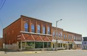 132 E MAPLE ST, a Commercial Vernacular large retail building, built in Lancaster, Wisconsin in 1867.