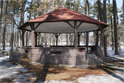 1201 STEWART AVE, a Rustic Style bandstand, built in Wausau, Wisconsin in 1930.
