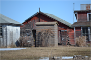 E11642 USH 12, a Astylistic Utilitarian Building shed, built in Prairie du Sac, Wisconsin in 1920.