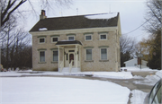 W 156 N 9390 PILGRIM RD, a Greek Revival house, built in Menomonee Falls, Wisconsin in 1865.
