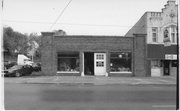 500 E MAIN ST, a Twentieth Century Commercial automobile showroom, built in Stoughton, Wisconsin in 1916.