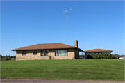 1890 State Highway 48, a Ranch house, built in Rice Lake, Wisconsin in 1955.