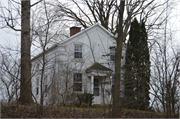 7621 MARSH VIEW RD, a Greek Revival house, built in Verona, Wisconsin in 1848.