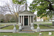 1221 CLARY ST, OAKWOOD CEMETERY, a Neoclassical/Beaux Arts cemetery building, built in Beloit, Wisconsin in 1883.