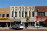 317 & 319 STATE ST, a Early Gothic Revival large retail building, built in Beloit, Wisconsin in 1880.