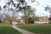 622 WOODWARD AVE, a Colonial Revival/Georgian Revival university or college building, built in Beloit, Wisconsin in 1945.