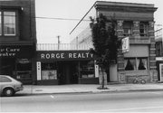 159-161 W MAIN ST, a Commercial Vernacular small retail building, built in Stoughton, Wisconsin in .