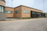 4037-4041 N Richards St, a Art/Streamline Moderne industrial bldg/manufacturing facility, built in Milwaukee, Wisconsin in 1965.