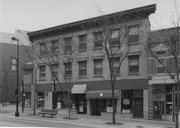 101-105 STATE ST, a Italianate retail building, built in Madison, Wisconsin in 1855.
