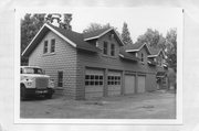 SUMMIT LAKE STATION, a Astylistic Utilitarian Building government office/facility, built in Upham, Wisconsin in 1936.