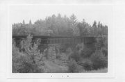 OVER BEAN BROOK, VISIBLE FROM S SIDE OF STATE HIGHWAY 63, a NA (unknown or not a building) steel beam or plate girder bridge, built in Springbrook, Wisconsin in .