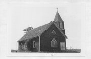 W SIDE OF A COUNTY RD .5 MI S OF MACKEY'S SPUR RD, 1.5 E OF STATE HIGHWAY 13, a Craftsman church, built in Hill, Wisconsin in 1923.