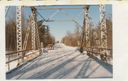 COUNTY HIGHWAY N OVER THE S FORK OF JUMP RIVER, BETWEEN SECTIONS 27 AND 28, a NA (unknown or not a building) overhead truss bridge, built in Kennan, Wisconsin in 1924.