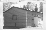S SIDE OF MORGAN LAKE RD (FIRE RD #2159), ON LINE BETWEEN SECTIONS 21 AND 16, a Side Gabled house, built in Fence, Wisconsin in 1945.