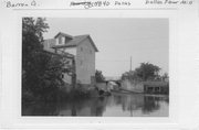 1ST AND MARKET STS SW OF PINE CREEK, a Astylistic Utilitarian Building mill, built in Dallas, Wisconsin in 1879.