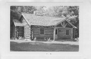 COUNTY HIGHWAY W ON NE SIDE OF FLAMBEAU RIVER, a Rustic Style ranger station, built in Winter, Wisconsin in 1951.
