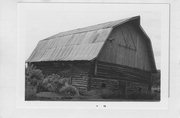 DIRT RD NEAR WAYSIDE CHAPEL, a Astylistic Utilitarian Building barn, built in Edgewater, Wisconsin in .