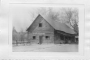 END OF MAKOUTZ RD, a Astylistic Utilitarian Building machine shed, built in Aurora, Wisconsin in 1920.