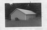 ANIWA RD, a Astylistic Utilitarian Building machine shed, built in Springwater, Wisconsin in 1929.