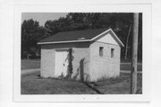 SW CORNER OF LOHRVILLE AND MAIN ST, a Astylistic Utilitarian Building public utility/power plant/sewage/water, built in Lohrville, Wisconsin in 1880.