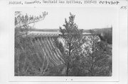 SOUTHWEST END OF LAKE ARBUTUS, NORTH OF GREEN BAY AND WESTERN RR TRESTLE SOUTHWEST END OF LAKE ARBUTUS, NORTH OF GREEN BAY AND WESTERN RR TRESTLE, a NA (unknown or not a building) dam/lock, built in Komensky, Wisconsin in 1907.