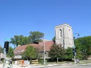 100 N DREW ST, a Late Gothic Revival church, built in Appleton, Wisconsin in 1905.