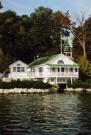 2900 N SHORE DR, a Colonial Revival/Georgian Revival boat house, built in Delavan, Wisconsin in 1894.