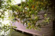 1460 EVERETT RD (on Cranberry Lake), a Craftsman boat house, built in Washington, Wisconsin in 1937.