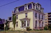 104 E GILMAN ST, a Second Empire house, built in Madison, Wisconsin in 1855.