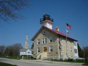 311 E JOHNSON ST, a Front Gabled lifesaving station facility/lighthouse, built in Port Washington, Wisconsin in 1860.