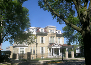 104 LANGDON ST, a Second Empire house, built in Madison, Wisconsin in 1878.