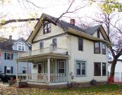 216 S LYNN ST, a Front Gabled house, built in Stoughton, Wisconsin in 1914.