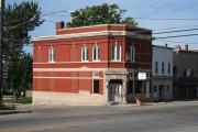 118 HIGH ST, a Neoclassical/Beaux Arts bank/financial institution, built in Wrightstown, Wisconsin in 1904.