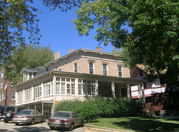 114 W GILMAN ST, a Italianate house, built in Madison, Wisconsin in 1856.