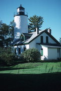 S POINT MICHIGAN ISLAND, a Other Vernacular lifesaving station facility/lighthouse, built in La Pointe, Wisconsin in 1857.