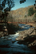 COPPER FALLS STATE PARK, a NA (unknown or not a building) bridge, built in Morse, Wisconsin in 1937.