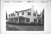 E 163 O'BRIEN COURT, a Colonial Revival/Georgian Revival house, built in La Pointe, Wisconsin in 1928.