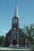 NE CNR OF STATE HIGHWAY 29 AND COUNTY HIGHWAY T, a Early Gothic Revival house of worship, built in Eaton, Wisconsin in 1881.
