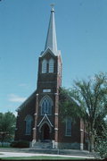 NE CNR OF STATE HIGHWAY 29 AND COUNTY HIGHWAY T, a Early Gothic Revival church, built in Eaton, Wisconsin in 1881.
