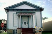 133 E FOND DU LAC ST, a Greek Revival church, built in Ripon, Wisconsin in 1857.