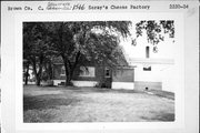 SPORTSMAN FTS RD, a Dutch Colonial Revival cheese factory, built in De Pere, Wisconsin in 1924.