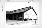 819 6TH ST, a Astylistic Utilitarian Building roundhouse/repair shop/car barn, built in Green Bay, Wisconsin in 1913.