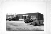 W737 GUNDERSON RD, a Astylistic Utilitarian Building dairy, built in Gilmanton, Wisconsin in 1948.