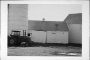 CHIPPEWA COUNTY FARM, a Astylistic Utilitarian Building barn, built in Eagle Point, Wisconsin in 1942.