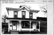 24 W CEDAR ST, a Two Story Cube house, built in Chippewa Falls, Wisconsin in 1890.