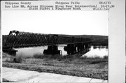 CHIPPEWA RIVER/STATE ST, a NA (unknown or not a building) bridge, built in Chippewa Falls, Wisconsin in 1881.