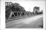 CLOVERDALE RD, a NA (unknown or not a building) pony truss bridge, built in Reseburg, Wisconsin in 1945.